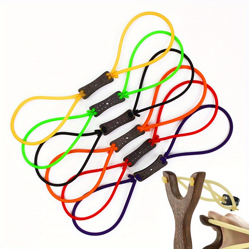 Outdoor Hunting Products - 5/10 peças de Elásticos Redondos Coloridos
