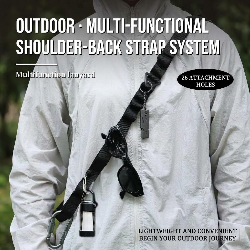 Outdoor Hunting Belt - 1 unidade de alça de ombro