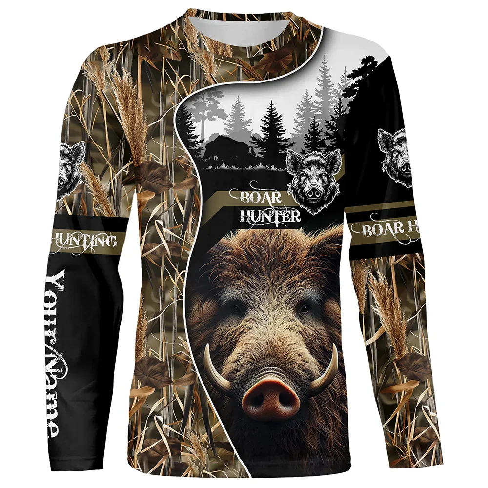 Wildman Hunting & Outdoor Photos - Camuflada, caça, animais, jaca, camiseta masculina,