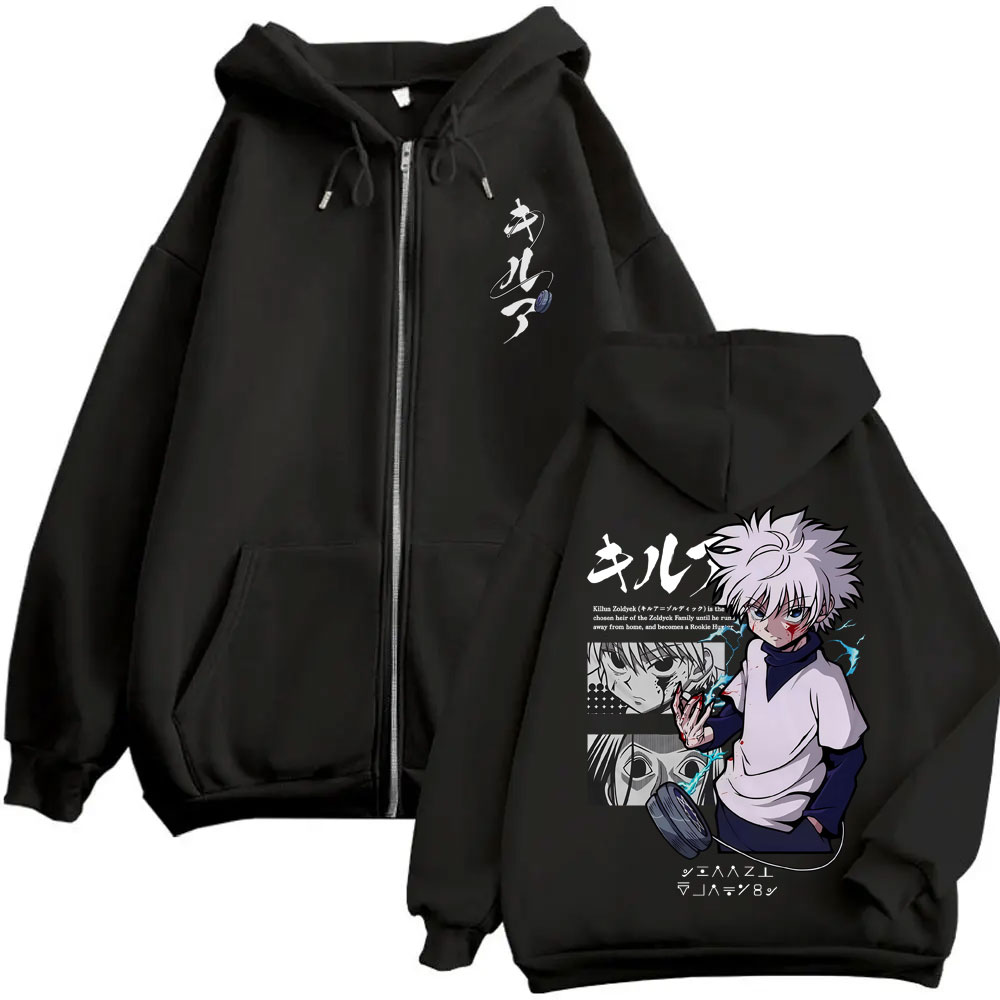 Outdoor Hunting Coat - Anime caçador x caçador zíper hoodie