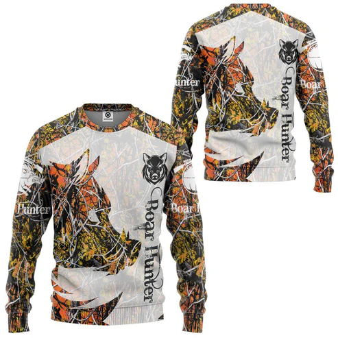 Wildman Hunting & Outdoor Photos - Camuflagem caça animal javali selvagem camiseta