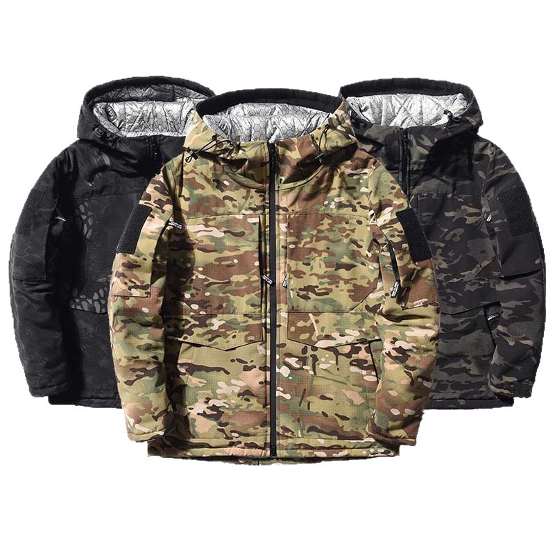Outdoor Hunting Coat - Homens aquecimento parkas jaqueta tática inverno