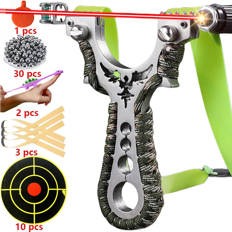 Outdoor Hunting Products - Estilingue de aço inoxidável a laser