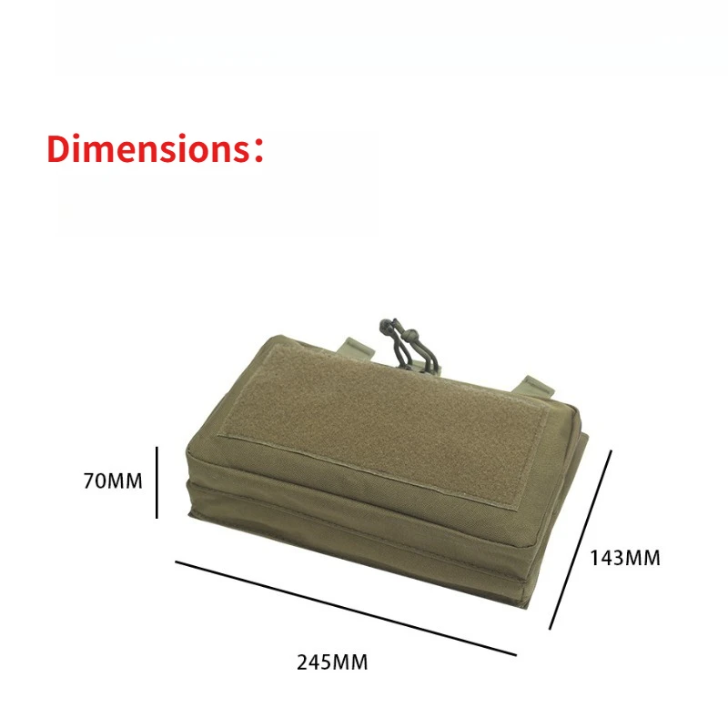 Outdoor Hunting Magazines - Bolsa Tática para Três Carregadores, Suporte