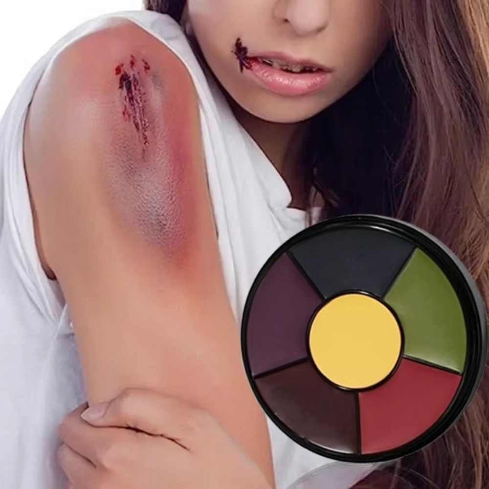 Kit de Maquiagem com 6 Cores,  - Camo Face Paint avaliação e preço