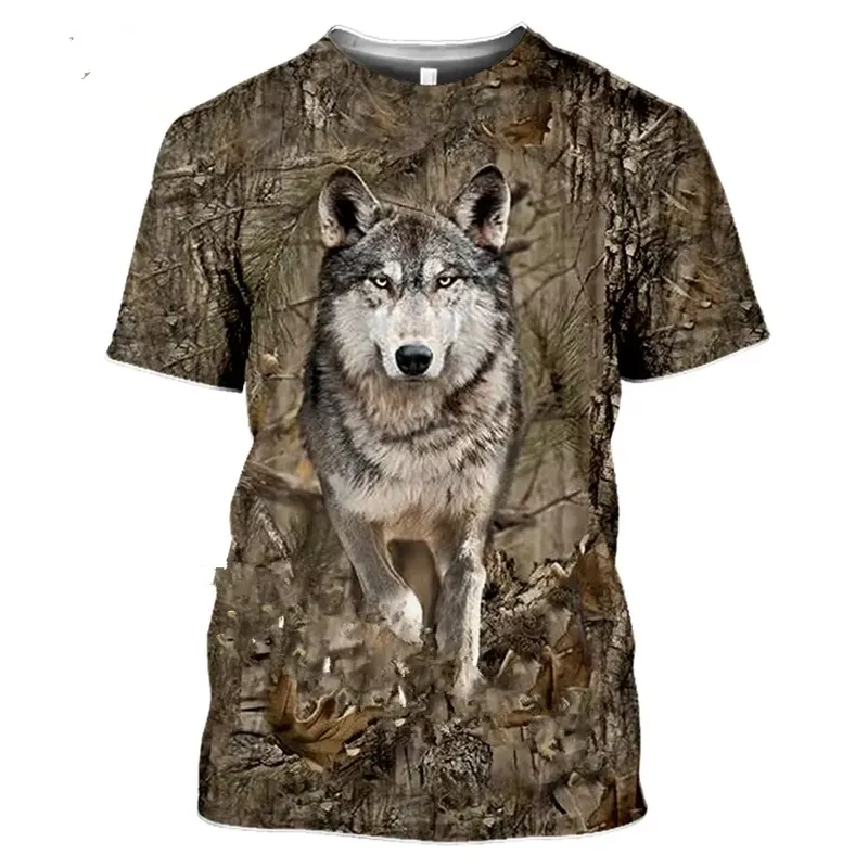 Camiseta de Manga Curta com Es - Wildman Hunting & Outdoor Photos avaliação e preço