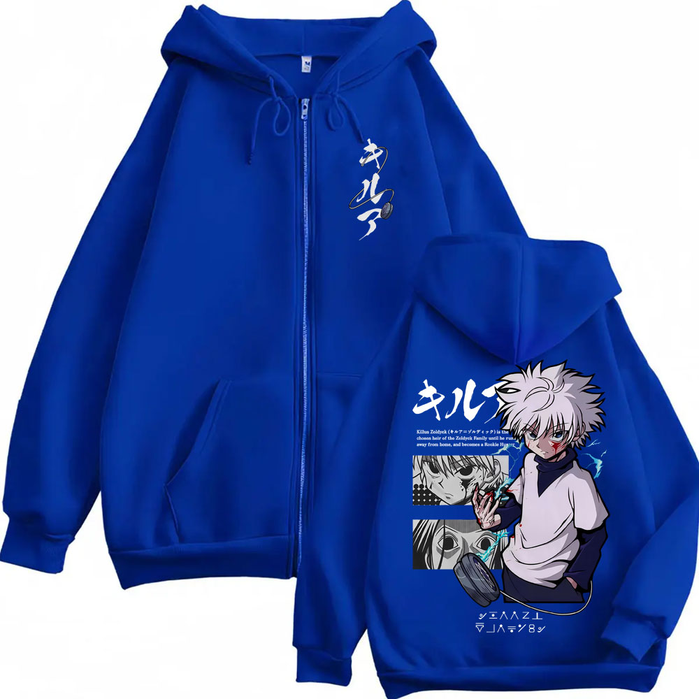Anime caçador x caçador zíper  - Outdoor Hunting Coat avaliação e preço