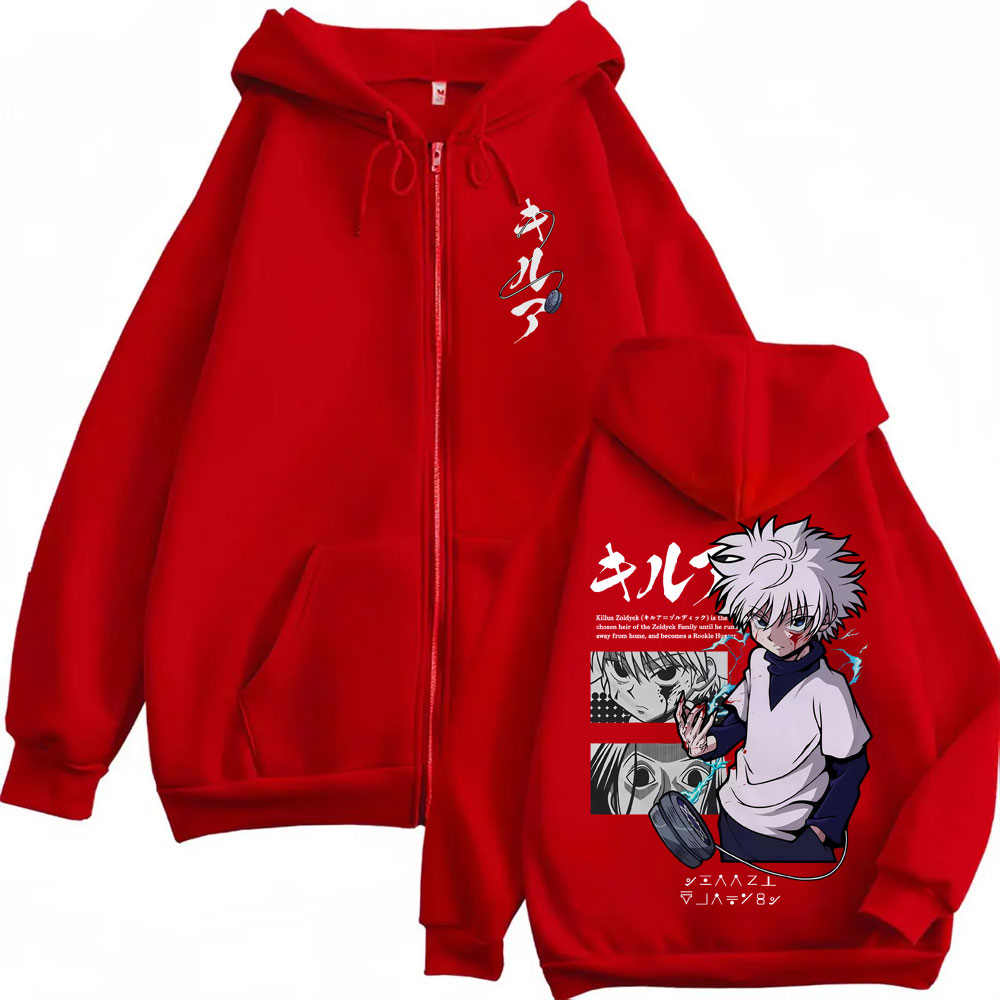 Anime caçador x caçador zíper  - Outdoor Hunting Coat avaliação e preço