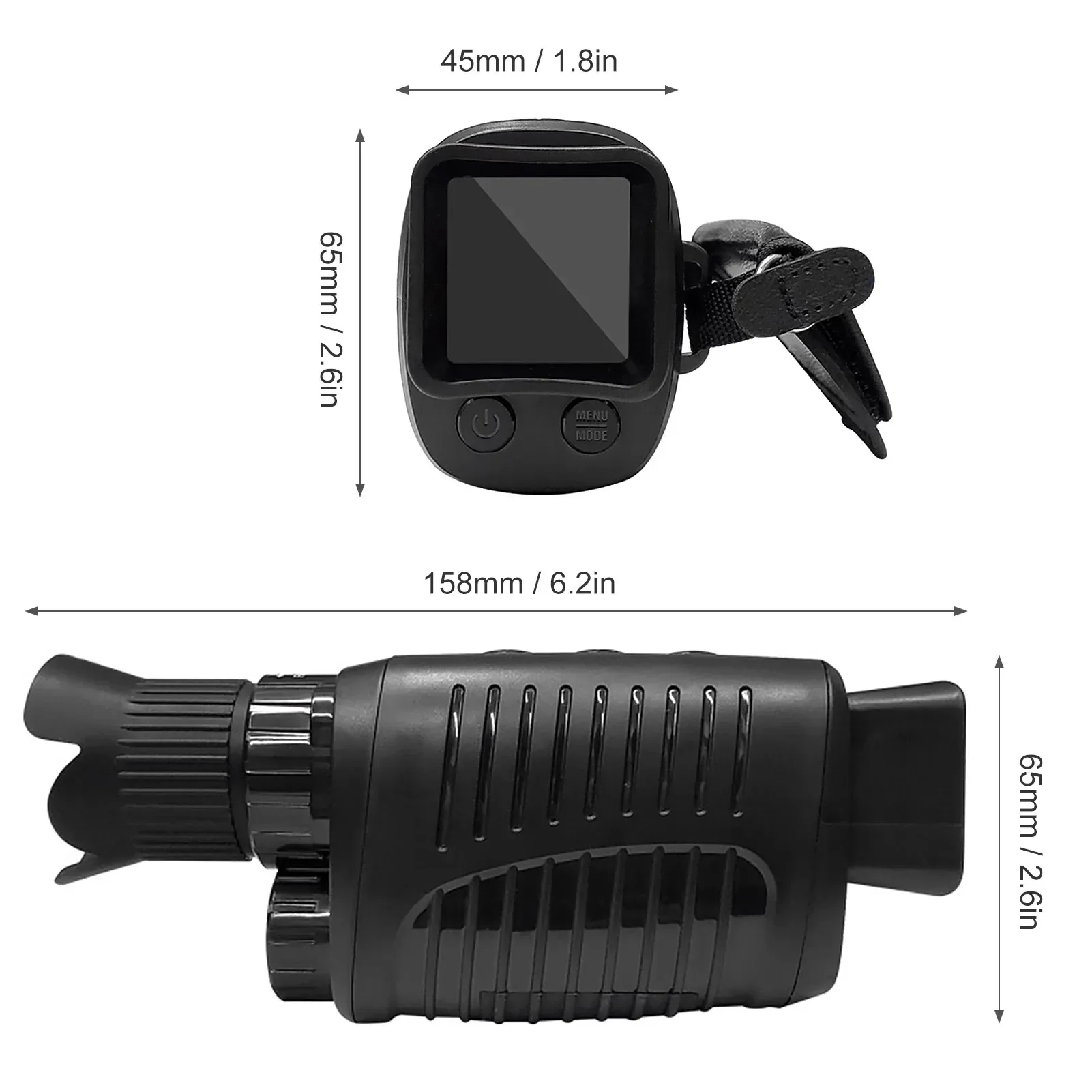 Monóculo de Caça 1080P com Câm - Outdoor Hunting Videos avaliação e preço
