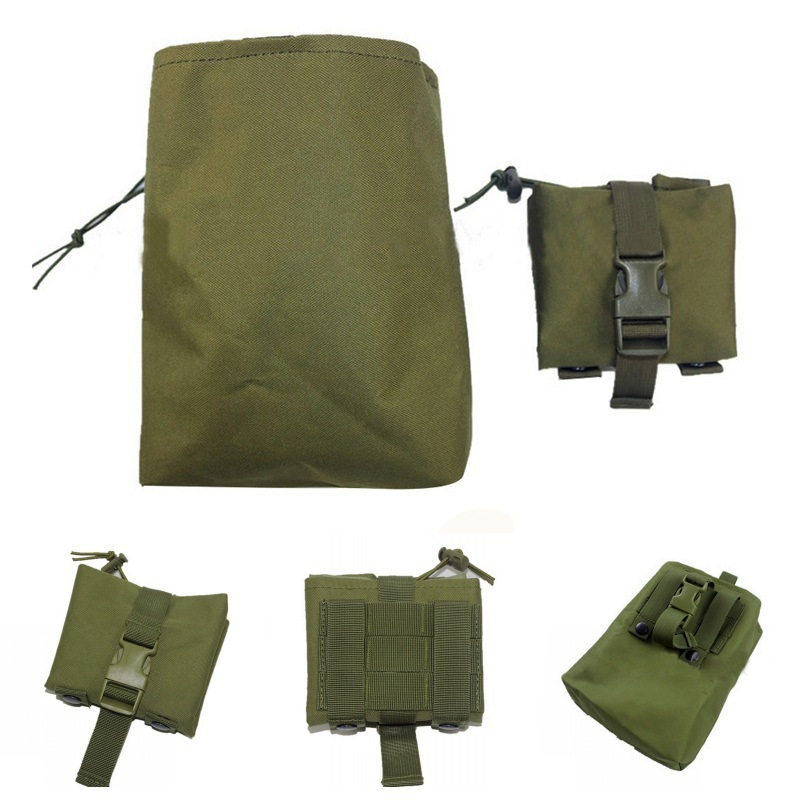 Molle dobrável despejo gota re - Outdoor Hunting Magazines avaliação e preço