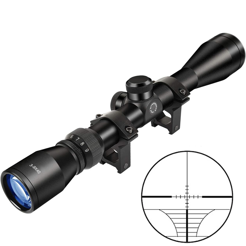 Luneta de Caça 3-9X40 com Telê - Crossbow Scope Sight avaliação e preço