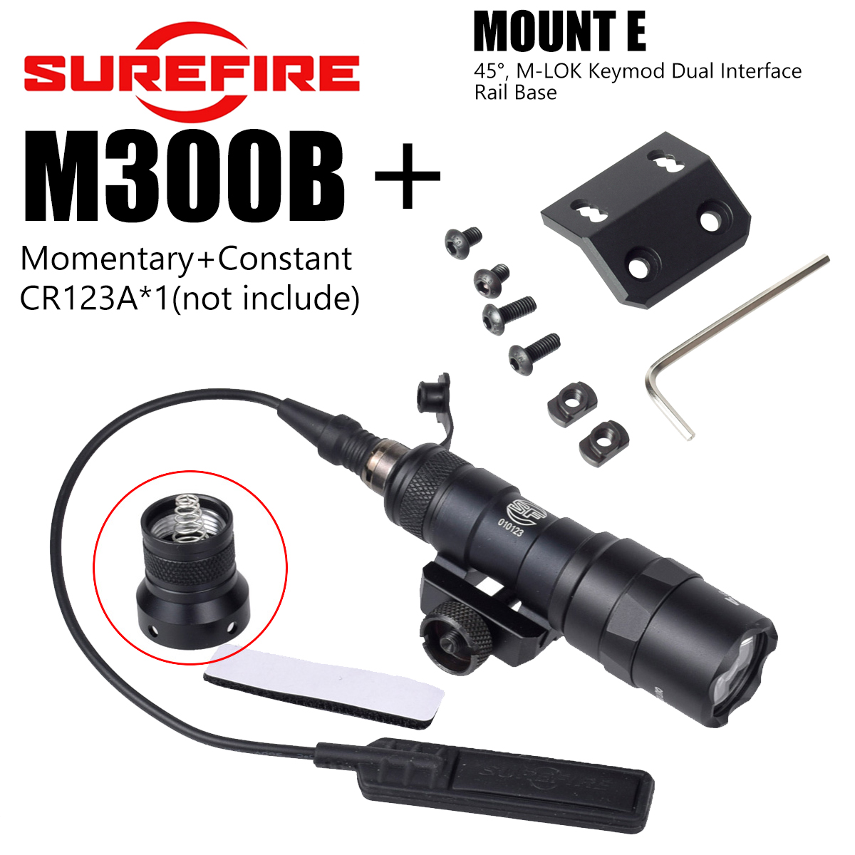 Lanterna tática SureFire M300  - Hunting Outdoor Store avaliação e preço