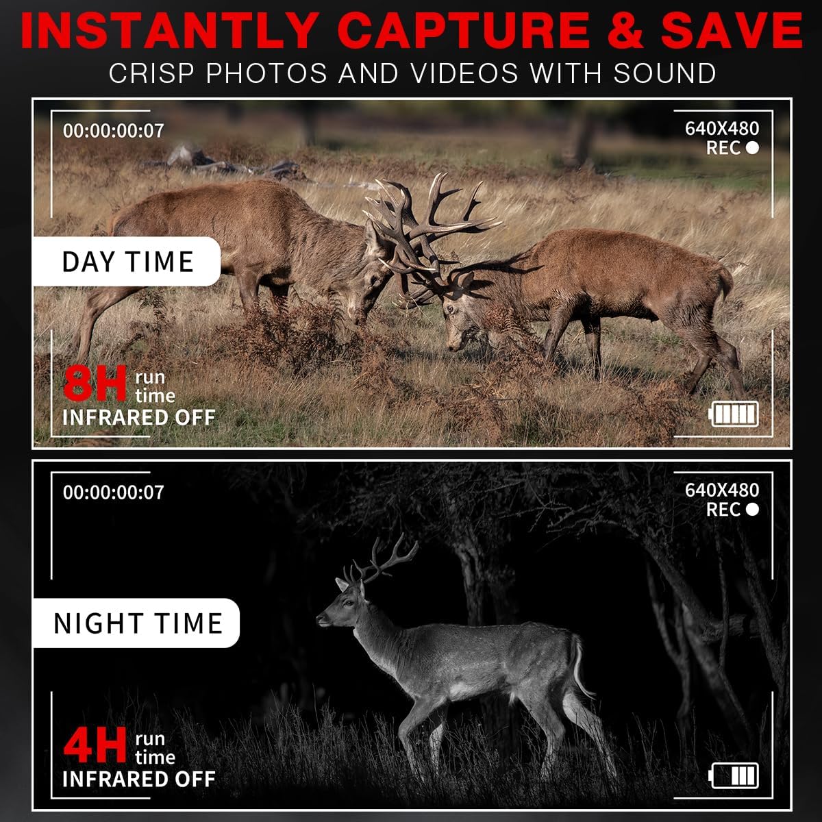Binóculos com visão noturna, i - Hunting Outdoors Card avaliação e preço