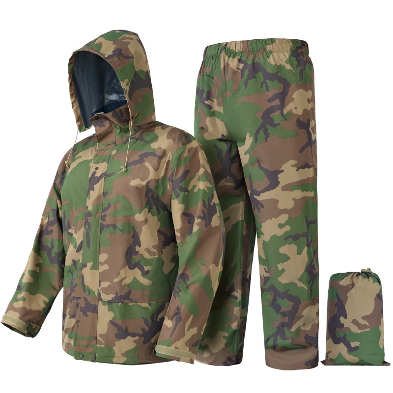 Conjunto de Capa de Chuva e Ca - Outdoor Hunting Coat avaliação e preço
