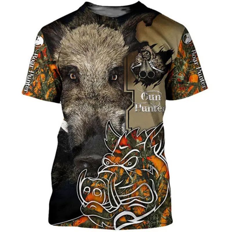 Camiseta Masculina com Estampa - Wildman Hunting & Outdoor Photos avaliação e preço
