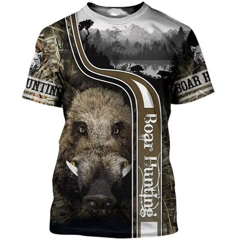 Camiseta Masculina com Estampa - Wildman Hunting & Outdoor Photos avaliação e preço